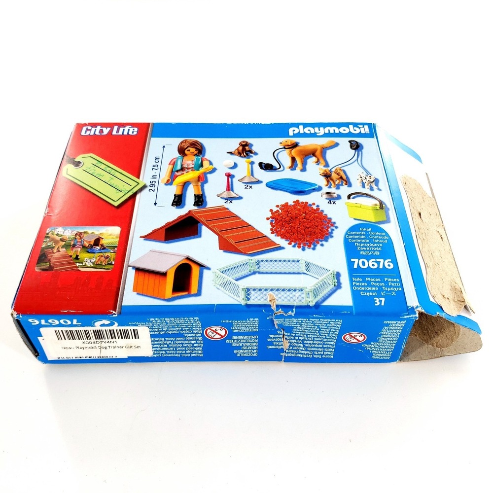 Playmobil City Life 70676 Dog Trainer Brand New Sealed Bags Open Box - Picture 8 of 9